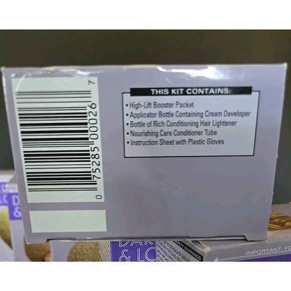 (lot of 6)Dark & Lovely 396 Luminous Blonde Hair Color Lightener Application Kit - Picture 7 of 7